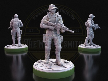 Soldier Set Inspired by Modern Warfare (Ghost, Price, Alex, Farah, Gaz)