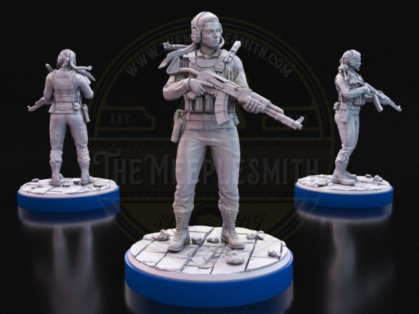 Conjunto de Soldados Inspirado en la Guerra Moderna (Ghost, Price, Alex, Farah, Gaz)
