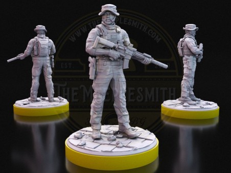 Soldier Set Inspired by Modern Warfare (Ghost, Price, Alex, Farah, Gaz)