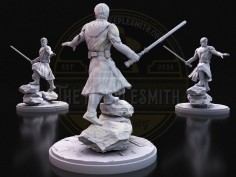 Wise Guardian – Miniature Inspired by Obi-Wan Kenobi 2