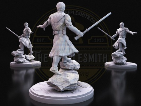 Wise Guardian – Miniature Inspired by Obi-Wan Kenobi