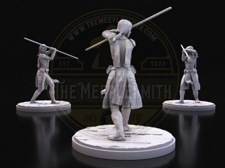 Ancient Republic Warrior – Miniature Inspired by Bastila Shan