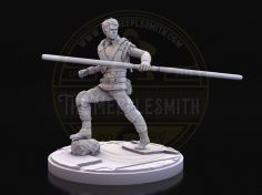 copy ofJedi de la Alta República – Miniatura inspirada en Burryaga