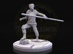 copy ofJedi de la Alta República – Miniatura inspirada en Burryaga 2