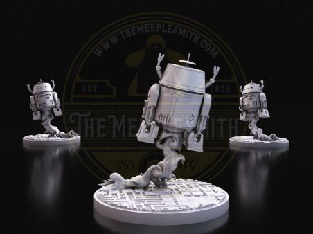 Grumpy Astromech – Miniature Inspired by Chopper