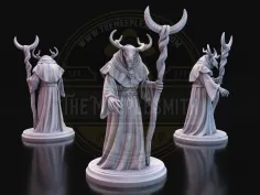 copy ofcopy of The Arkham Dark Pharaoh miniature for tabletop, board games,RPG, wargames, dioramas, paint and display...