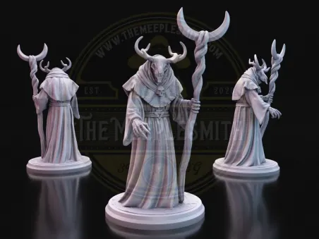 copy ofcopy of The Arkham Dark Pharaoh miniature for tabletop, board games,RPG, wargames, dioramas, paint and display...