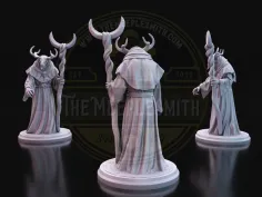 copy ofcopy of The Arkham Dark Pharaoh miniature for tabletop, board games,RPG, wargames, dioramas, paint and display... 2