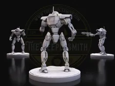 Dark Trooper V1 – Miniatura inspirada en los primeros prototipos de droides de combate imperiales 2