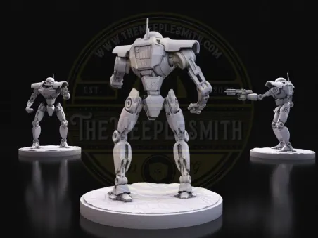 Dark Trooper V1 – Miniature Inspired by Prototype Imperial Battle Droids