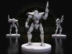 Dark Trooper V2 – Miniature Inspired by Hybrid Imperial Super Soldiers