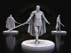 Aristócrata Oscuro – Miniatura inspirada en el Conde Dooku