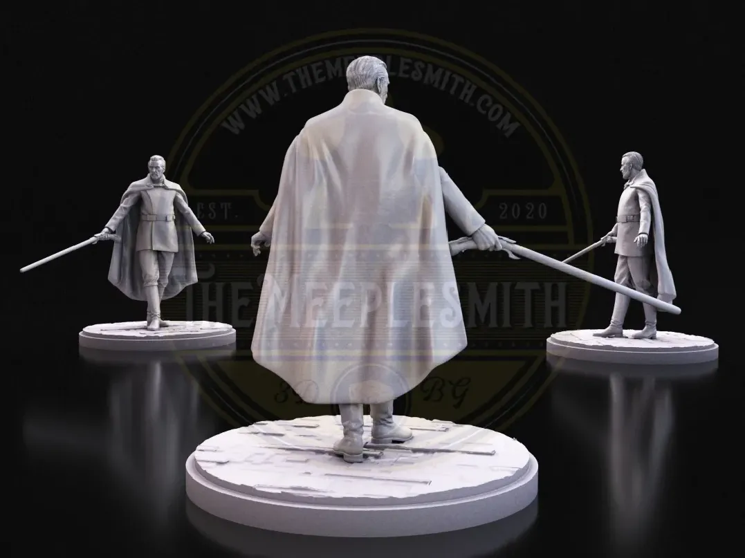 Dark Aristocrat – Miniature Inspired by Count Dooku