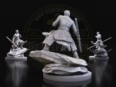 Sombra del Sith – Miniatura inspirada en Darth Maul 2