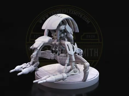 Droideka V1 – Miniature Inspired by Destroyer Droids