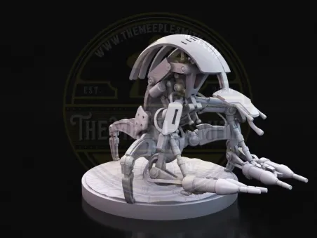 Droideka V1 – Miniature Inspired by Destroyer Droids