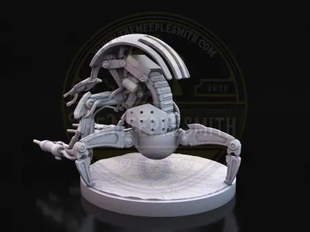 Droideka V1 – Miniature Inspired by Destroyer Droids
