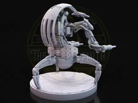 Droideka V2 – Miniature Inspired by Advanced Destroyer Droids