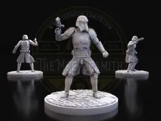 Captain of the Night Troopers – Miniature Inspired by Enoch