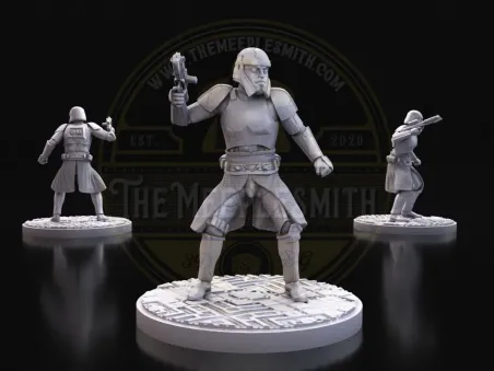 Captain of the Night Troopers – Miniature Inspired by Enoch