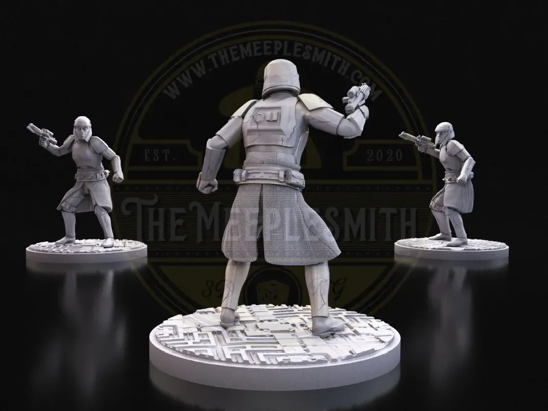 Captain of the Night Troopers – Miniature Inspired by Enoch