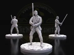 De Soldado a Héroe – Miniatura inspirada en Finn