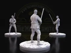 De Soldado a Héroe – Miniatura inspirada en Finn 2