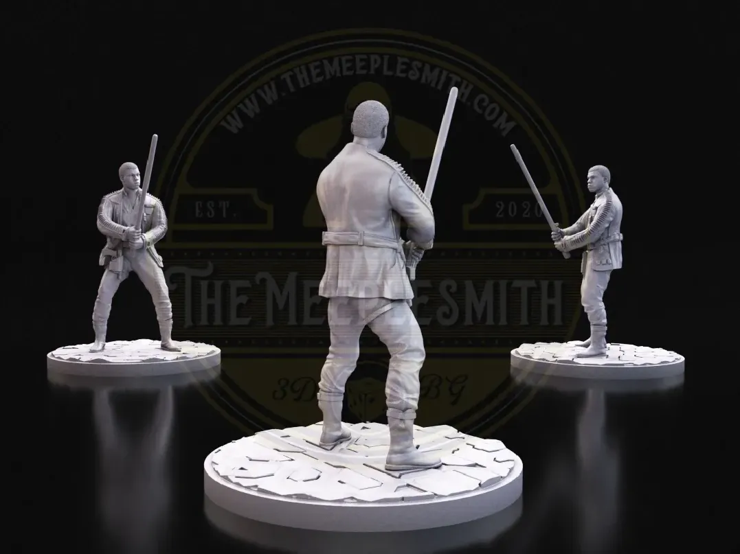 Defector Turned Hero – Miniature Inspired by Finn