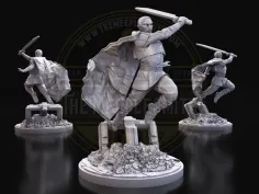 Estratega Imperial – Miniatura inspirada en Moff Gideon