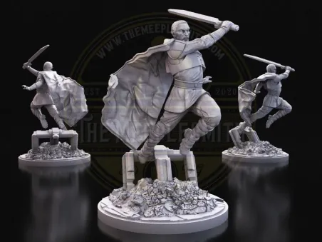 Imperial Strategist – Miniature Inspired by Moff Gideon