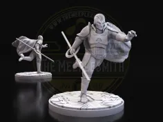 Jedi Hunter – Miniature Inspired by the Grand Inquisitor
