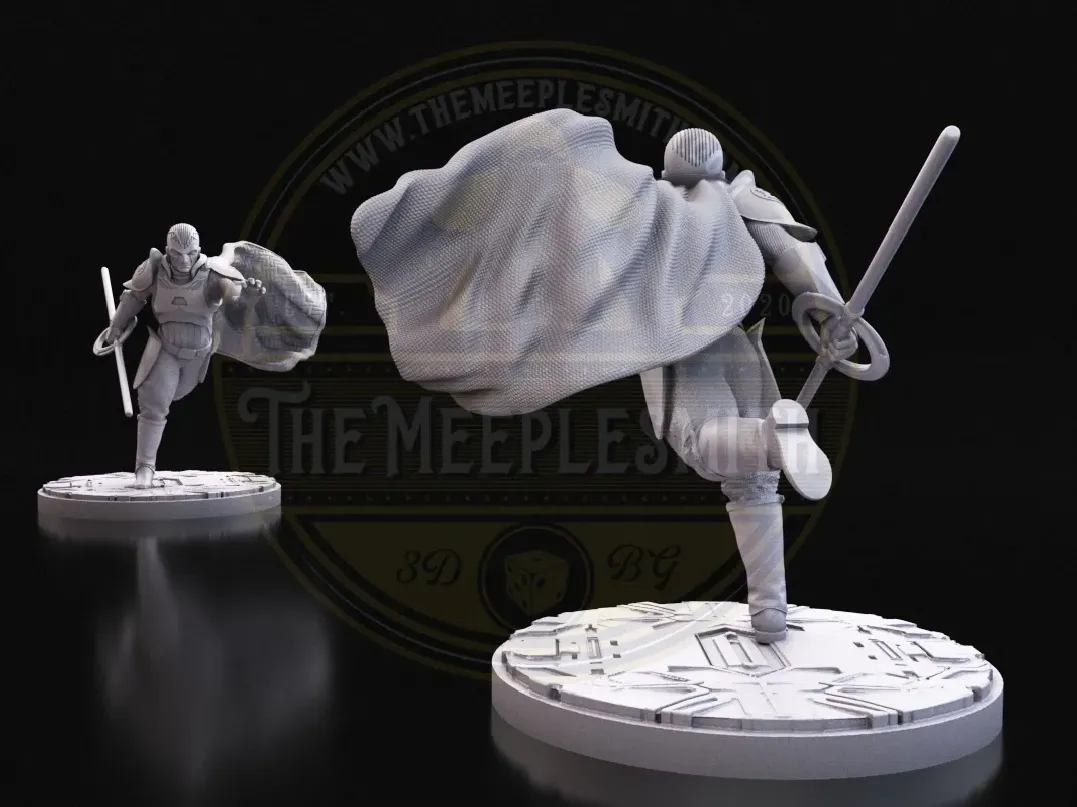 Jedi Hunter – Miniature Inspired by the Grand Inquisitor