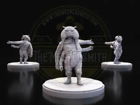 Reluctant Hero – Miniature Inspired by Greez