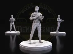 Líder del Escuadrón Inferno – Miniatura inspirada en Iden Versio