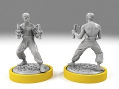 Miniatura de superviviente de Bruce Lee
