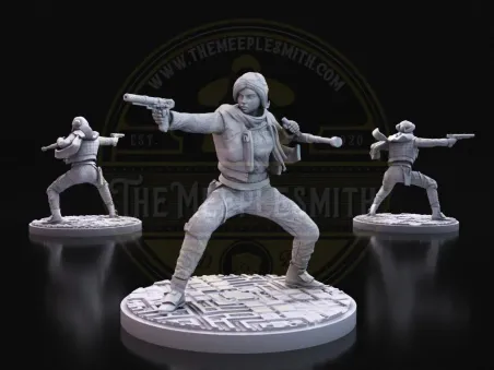Rebel Spark – Miniature Inspired by Jyn Erso