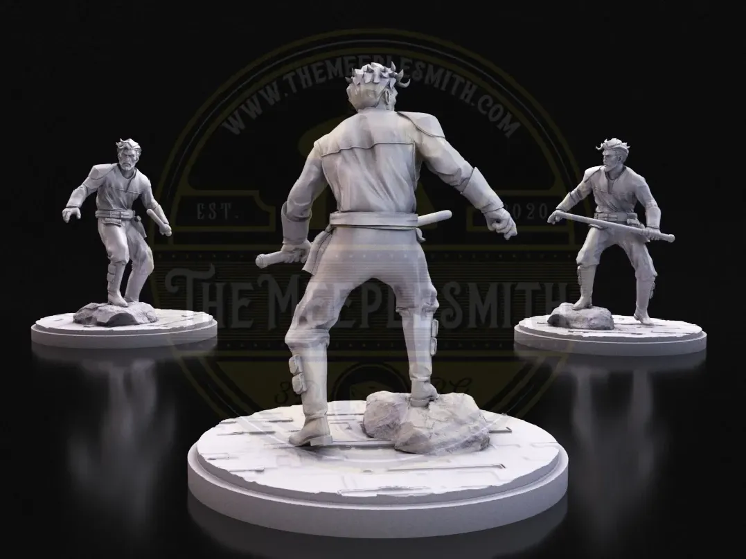 Rebel Agent – Miniature Inspired by Kyle Katarn