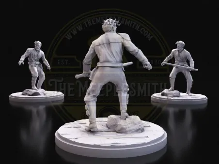 Rebel Agent – Miniature Inspired by Kyle Katarn