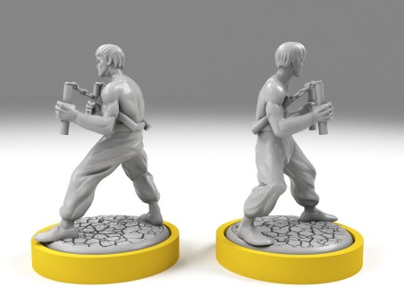 Miniatura de superviviente de Bruce Lee