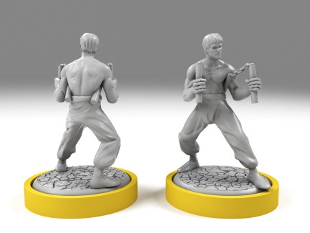 Miniatura de superviviente de Bruce Lee