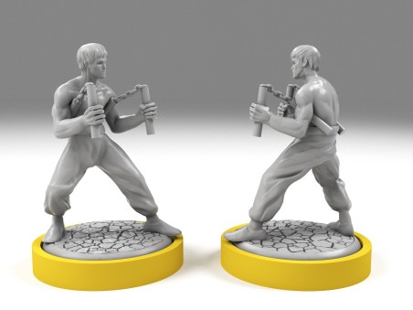 Miniatura de superviviente de Bruce Lee