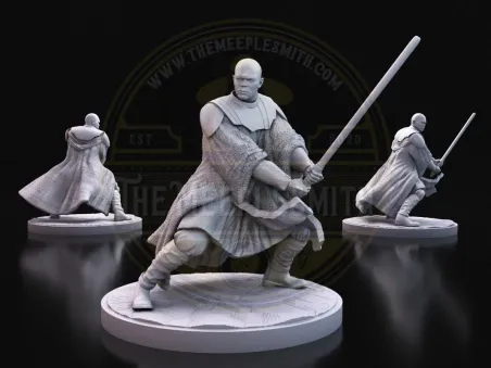Jedi Master – Miniature Inspired by Mace Windu