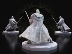 Maestro Jedi – Miniatura Inspirada en Mace Windu 2