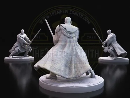 Jedi Master – Miniature Inspired by Mace Windu
