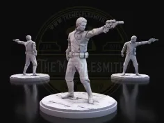 Operador con clase – Miniatura Inspirada en Lando Calrissian