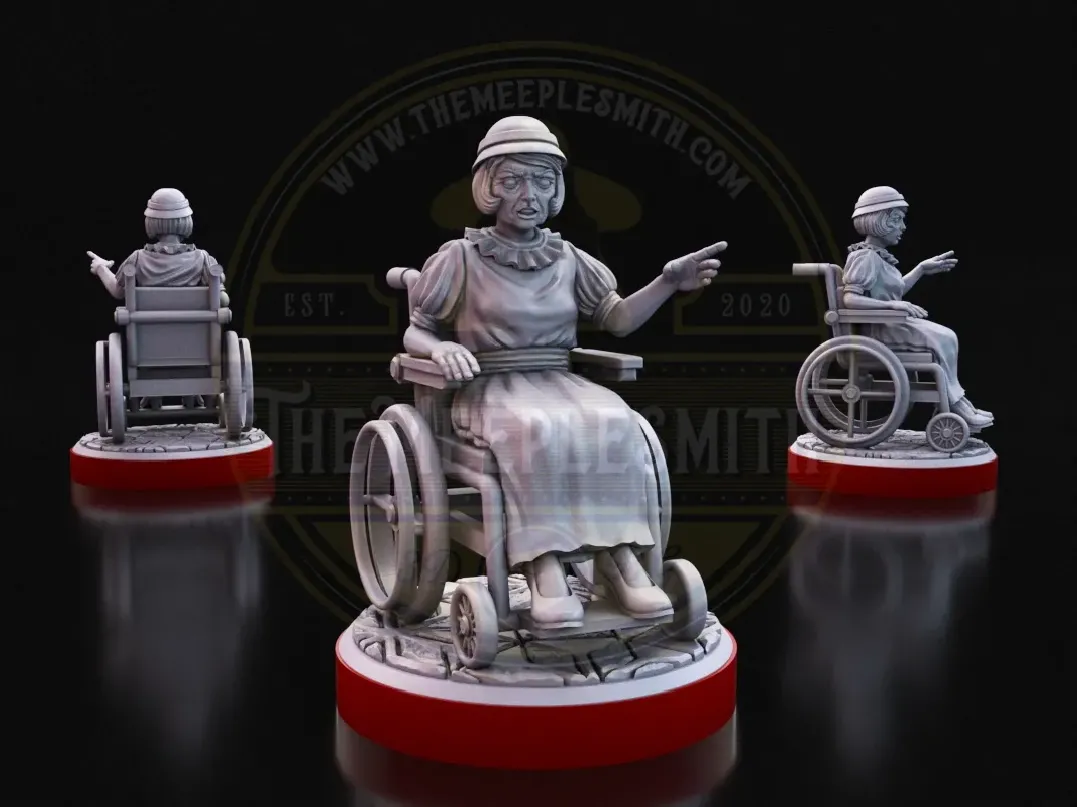 7 Investigator Miniatures Compatible with Horrified