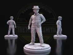 Underworld Enforcer – Miniature Inspired by the Arkham Mob Enforcer