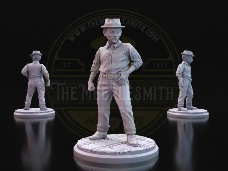 Matón del Bajo Mundo – Miniatura Inspirada en el Mob Enforcer de Arkham