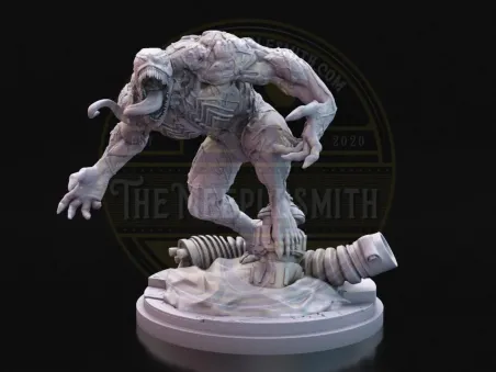 Entidad Simbiótica – Miniatura inspirada en Venom