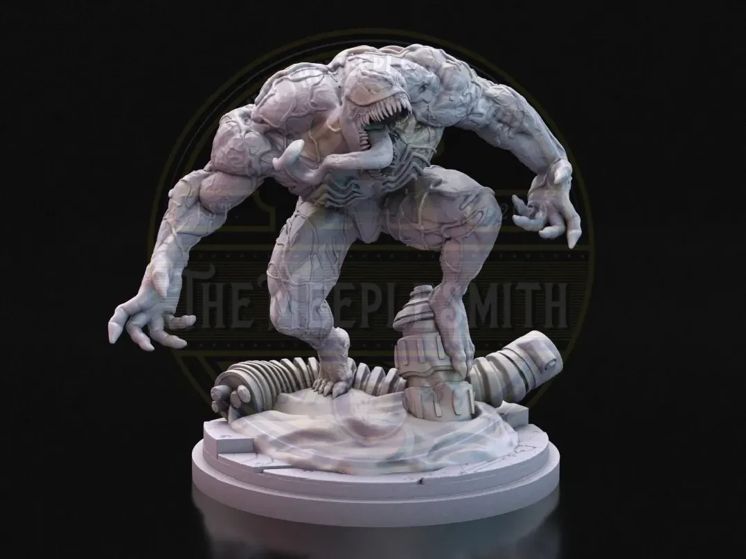 Symbiotic Entity – Fan Miniature Inspired by Venom